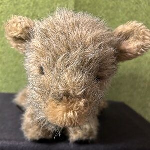 Kathys Kreations Baby Pig Javalina Plush 9” Wild Hog Boar